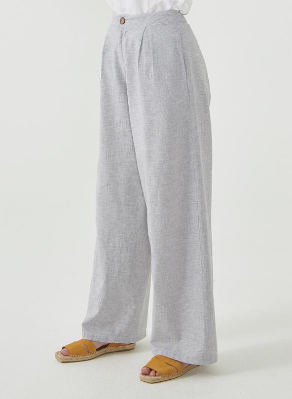 Palazzo Pants Light Grey from Shop Like You Give a Damn