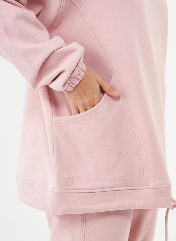 Project Cece | Oversized Hoodie Hande Light Pink