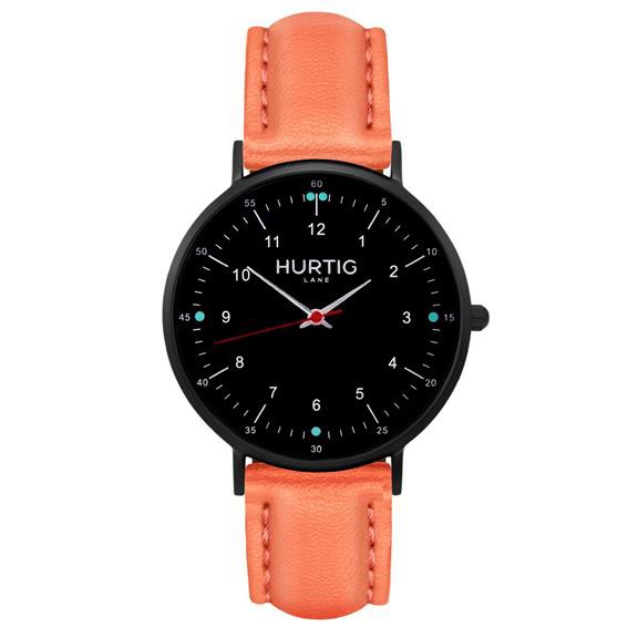 Moderna Watch All Black & Coral from Shop Like You Give a Damn