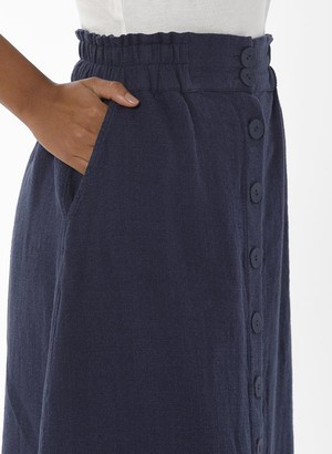 Skirt Buttons Dark Blue from Shop Like You Give a Damn