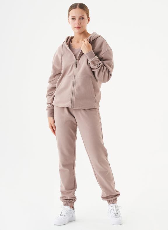 Unisex Zip Up Hoodie Junda Mocha from Shop Like You Give a Damn