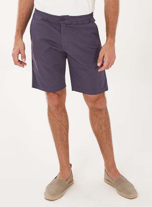 Chino Shorts Purple Gray from Shop Like You Give a Damn