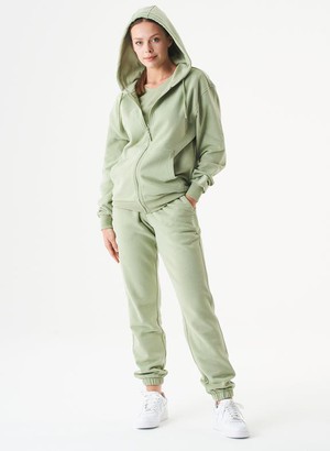 Unisex Zip Up Hoodie Junda Sage from Shop Like You Give a Damn