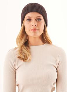 Unisex Beanie Organic Cotton Espresso from Shop Like You Give a Damn