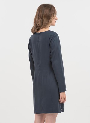 Dress Boat Neckline Navy from Shop Like You Give a Damn