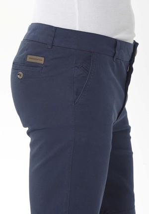 Chino Shorts Slim Navy Blue from Shop Like You Give a Damn