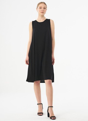 Sleeveless Jersey Dress Black from Shop Like You Give a Damn