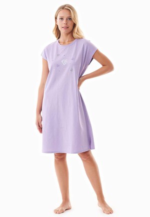Night Gown With Print Danveer Lavender Purple from Shop Like You Give a Damn