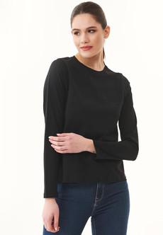 T-Shirt Long Sleeve Black via Shop Like You Give a Damn