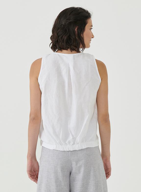 Blouse Top Bow White from Shop Like You Give a Damn