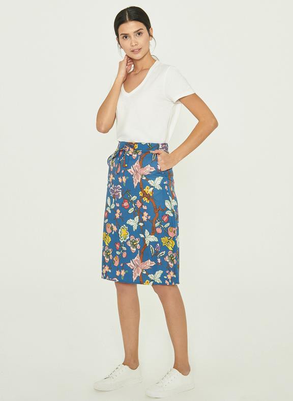 Skirt Print Blue from Shop Like You Give a Damn