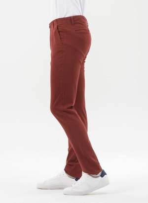 Slim Chino Pants Brown from Shop Like You Give a Damn