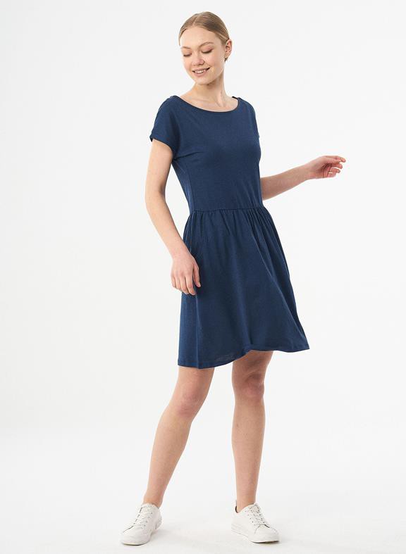 Jersey Dress Dark Blue from Shop Like You Give a Damn