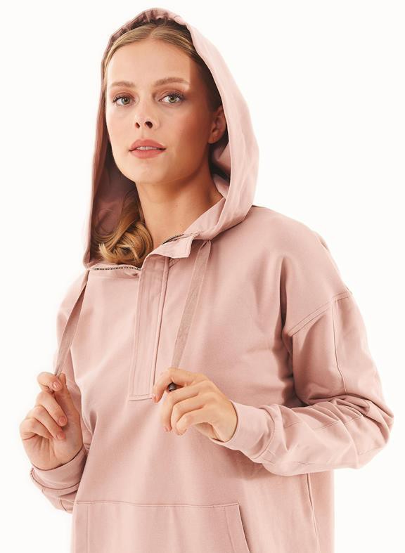 Sweat Hoodie Organic Cotton Pink from Shop Like You Give a Damn