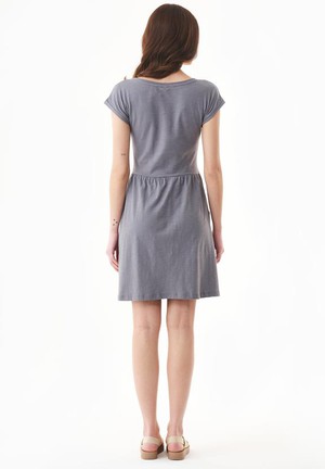 Dress Jersey Slub Shadow Grey from Shop Like You Give a Damn