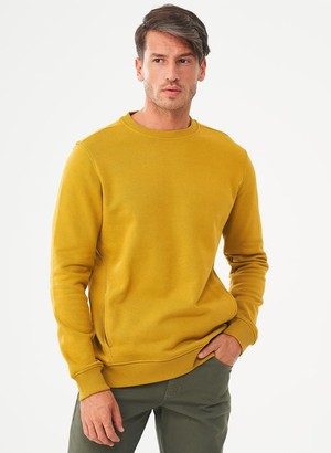 Sweatshirt Dark Yellow from Shop Like You Give a Damn