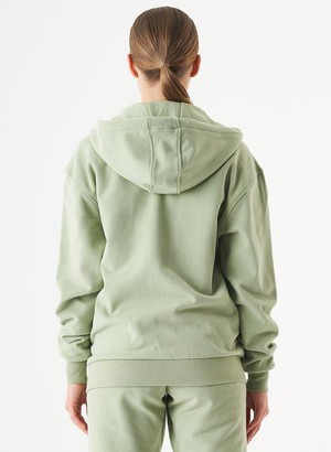 Unisex Zip Up Hoodie Junda Sage from Shop Like You Give a Damn