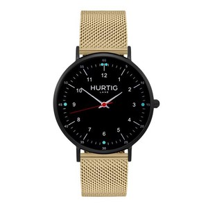 Moderna Steel Watch All Black & Gold from Shop Like You Give a Damn