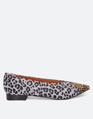 Ballerinas Leopard Grey from Shop Like You Give a Damn