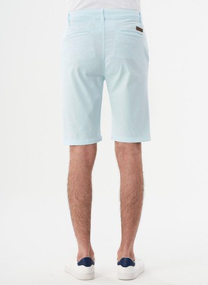 Chino Shorts Organic Cotton Light Blue from Shop Like You Give a Damn