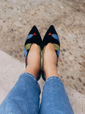 Ballerina Flats L'Ãme De Colette Black from Shop Like You Give a Damn