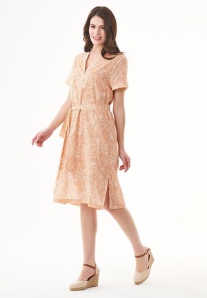 Voile Dress Flower Light Brown from Shop Like You Give a Damn