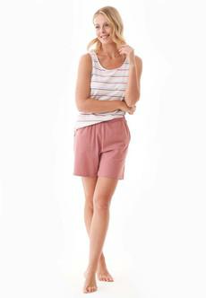 Shorts Pajama Set Steella Clay Red via Shop Like You Give a Damn