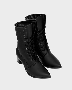Lace Up Boots Cactus Black from Shop Like You Give a Damn