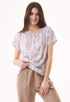 Blouse Waves Lavender via Shop Like You Give a Damn