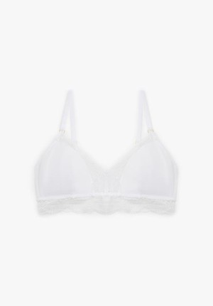 Bralette Stipa White from Shop Like You Give a Damn