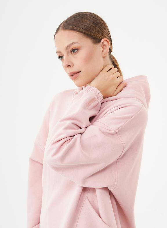 Project Cece | Oversized Hoodie Hande Light Pink