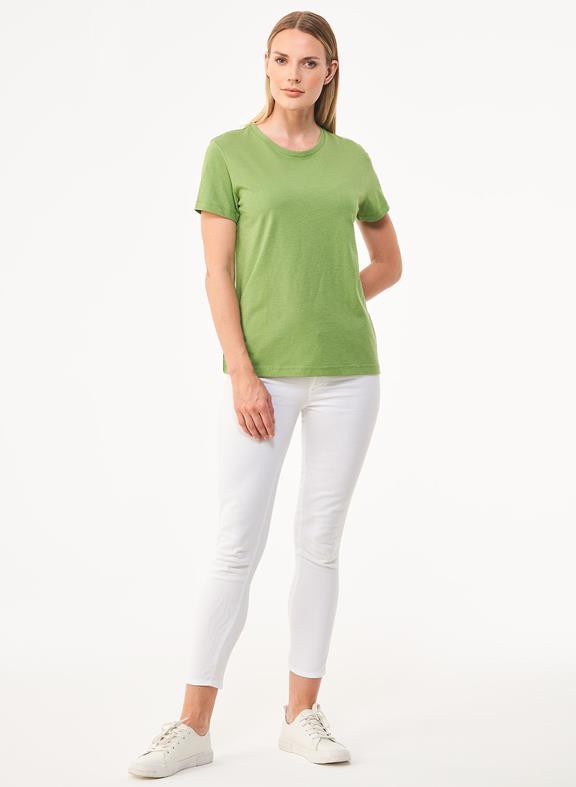 Basic T-Shirt Grass Green from Shop Like You Give a Damn
