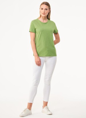 Basic T-Shirt Grass Green from Shop Like You Give a Damn