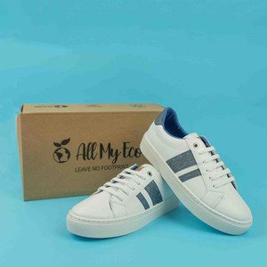 Sneakers Ames Blue Stripe from Shop Like You Give a Damn