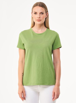 Basic T-Shirt Grass Green from Shop Like You Give a Damn