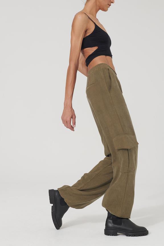 Trousers Hedie Green from Shop Like You Give a Damn