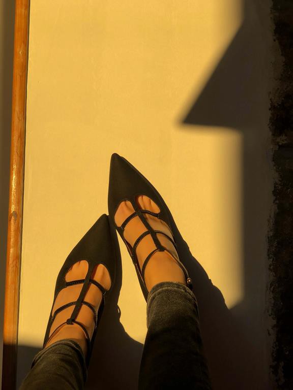 Pumps Wednesday Midi Black from Shop Like You Give a Damn