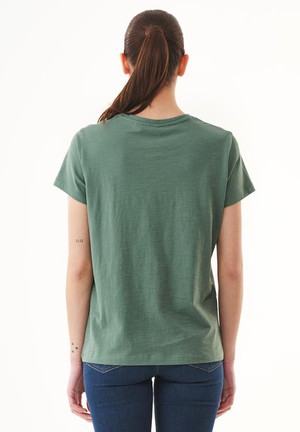 T-Shirt Basic Green Tea from Shop Like You Give a Damn