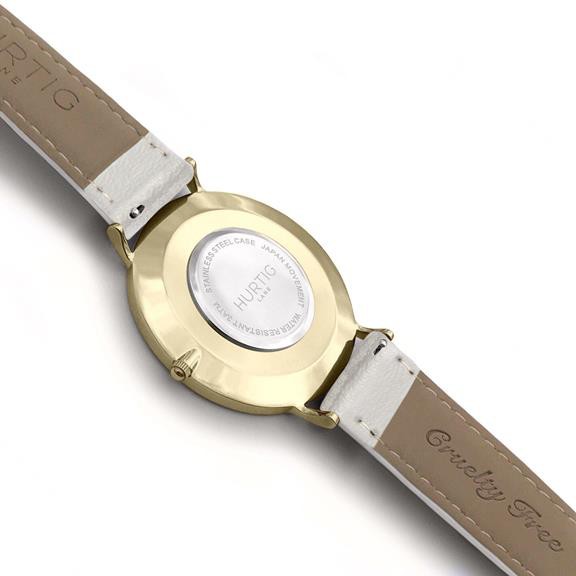 Mykonos Watch Gold, Black & Cloud from Shop Like You Give a Damn