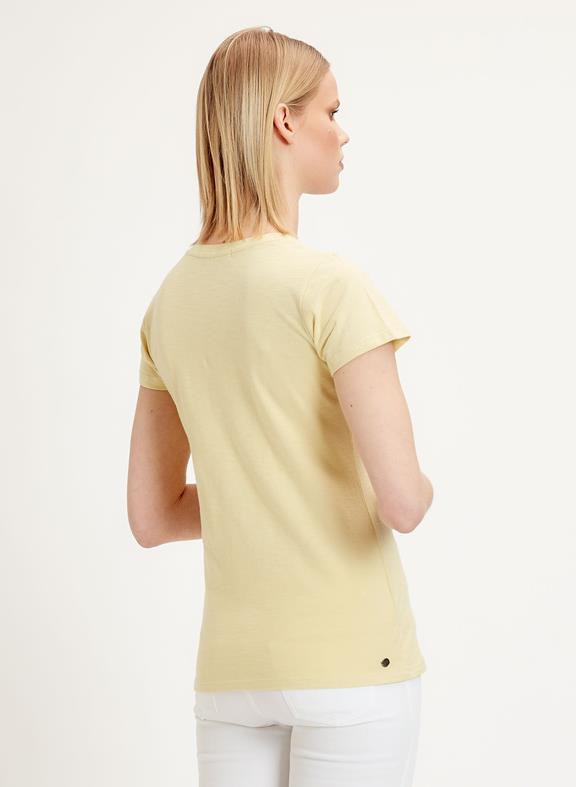 Basic T-Shirt Yellow from Shop Like You Give a Damn