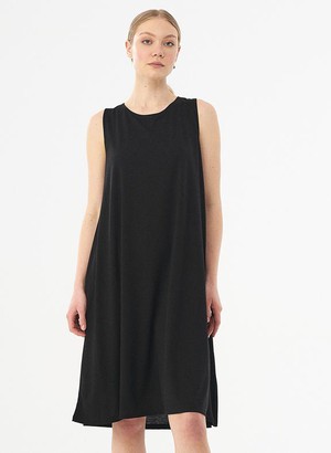 Sleeveless Jersey Dress Black from Shop Like You Give a Damn