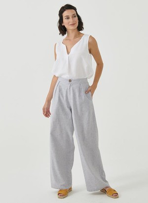 Palazzo Pants Light Grey from Shop Like You Give a Damn