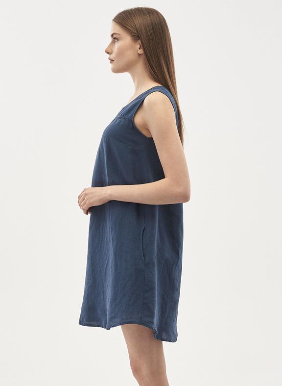 Sleeveless Dress Navy from Shop Like You Give a Damn