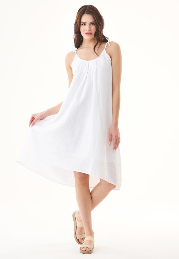 Dress Spaghetti Strap White from Shop Like You Give a Damn