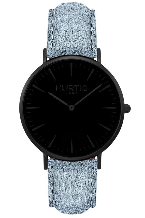 Hymnal Watch Tweed All Black & Grey from Shop Like You Give a Damn