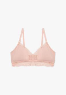 Bralette Stipa Rose via Shop Like You Give a Damn