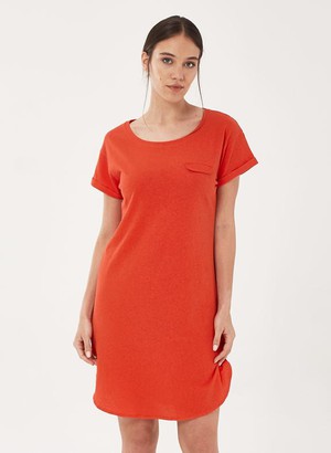 Dress Fake Chest Pocket Red from Shop Like You Give a Damn