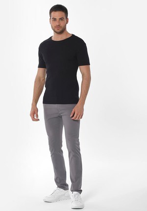 Chino Pants Slim Shadow Grey from Shop Like You Give a Damn