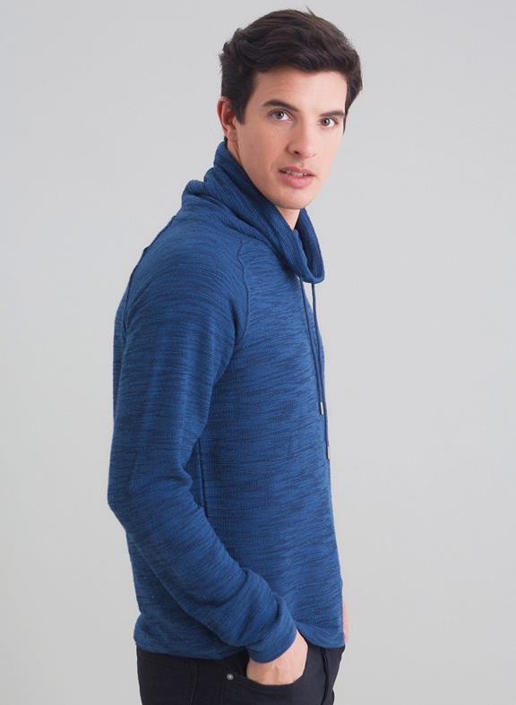 Sweatshirt Shawl Blue from Shop Like You Give a Damn