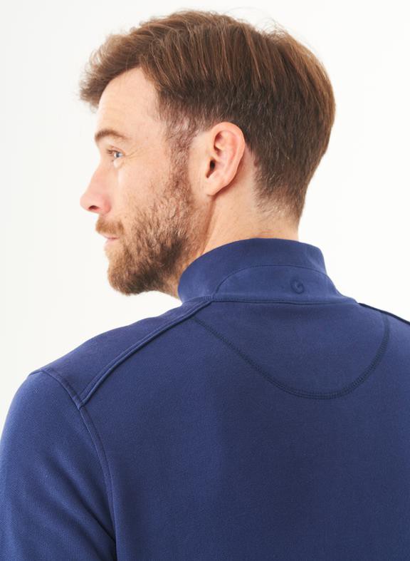 Soft Touch Sweat Jacket Navy from Shop Like You Give a Damn